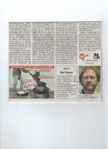 Artikel NW Nr. 112, 16./17. Mai 2015, zweite Seite